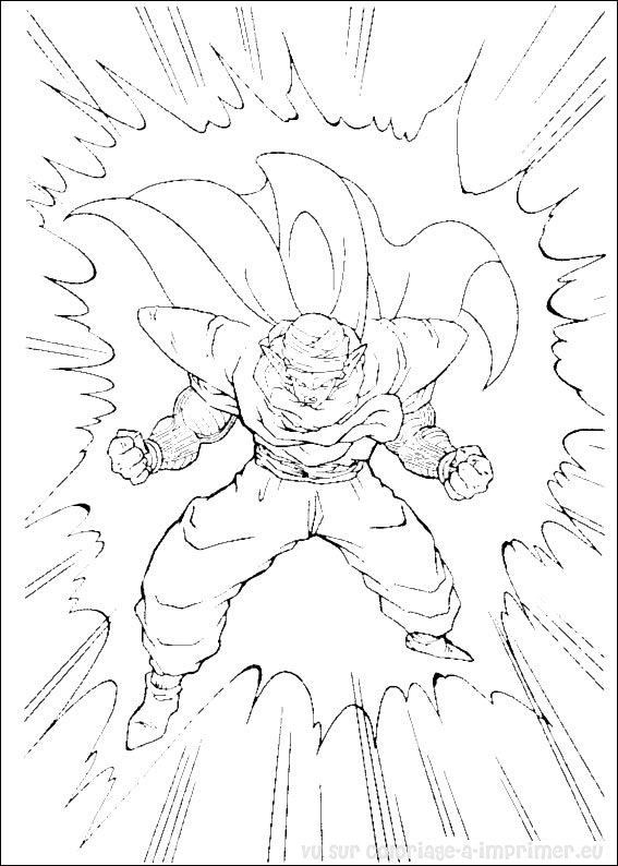 Coloriage Dragon Ball Z #38674 (Dessins Animés) - Album De avec Cristal Z Dessin