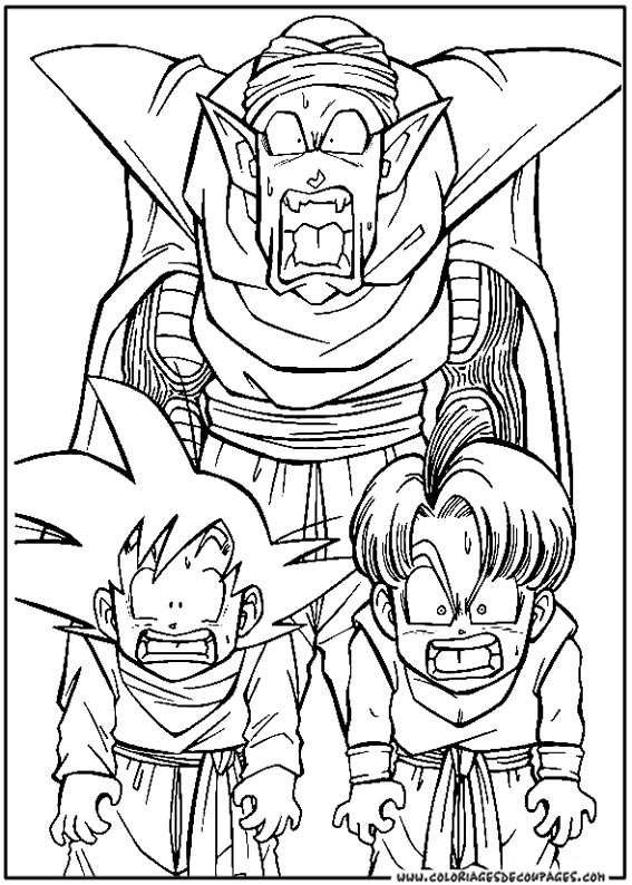 Coloriage Dragon Ball Z #38820 (Dessins Animés) - Album De pour Dessin Coloriage Dragon Ball Z A Imprimer