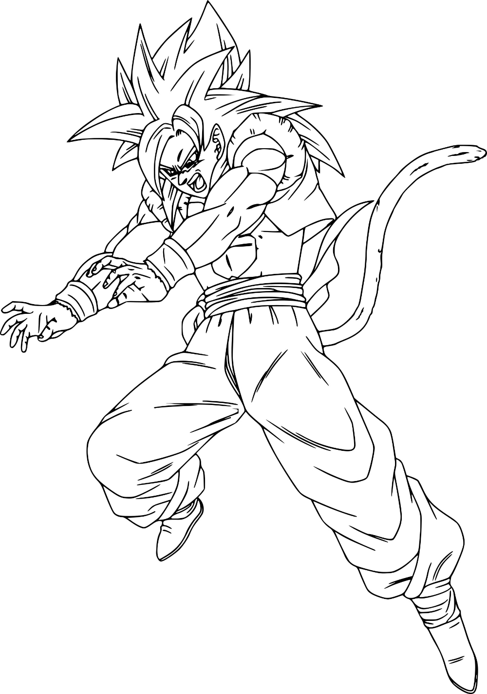 Coloriage Dragon Ball Z - Recherche Google | Super pour Dragon Ball Z Coloriage