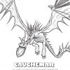 Coloriage Dragons - Cauchemar Monstrueux | Coloriage avec Dragon 3 Coloriage