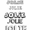 Coloriage Du Prénom Jolie : À Imprimer Ou Télécharger concernant Coloriage Jolie,