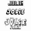 Coloriage Du Prénom Jolie : À Imprimer Ou Télécharger dedans Coloriage Jolie,