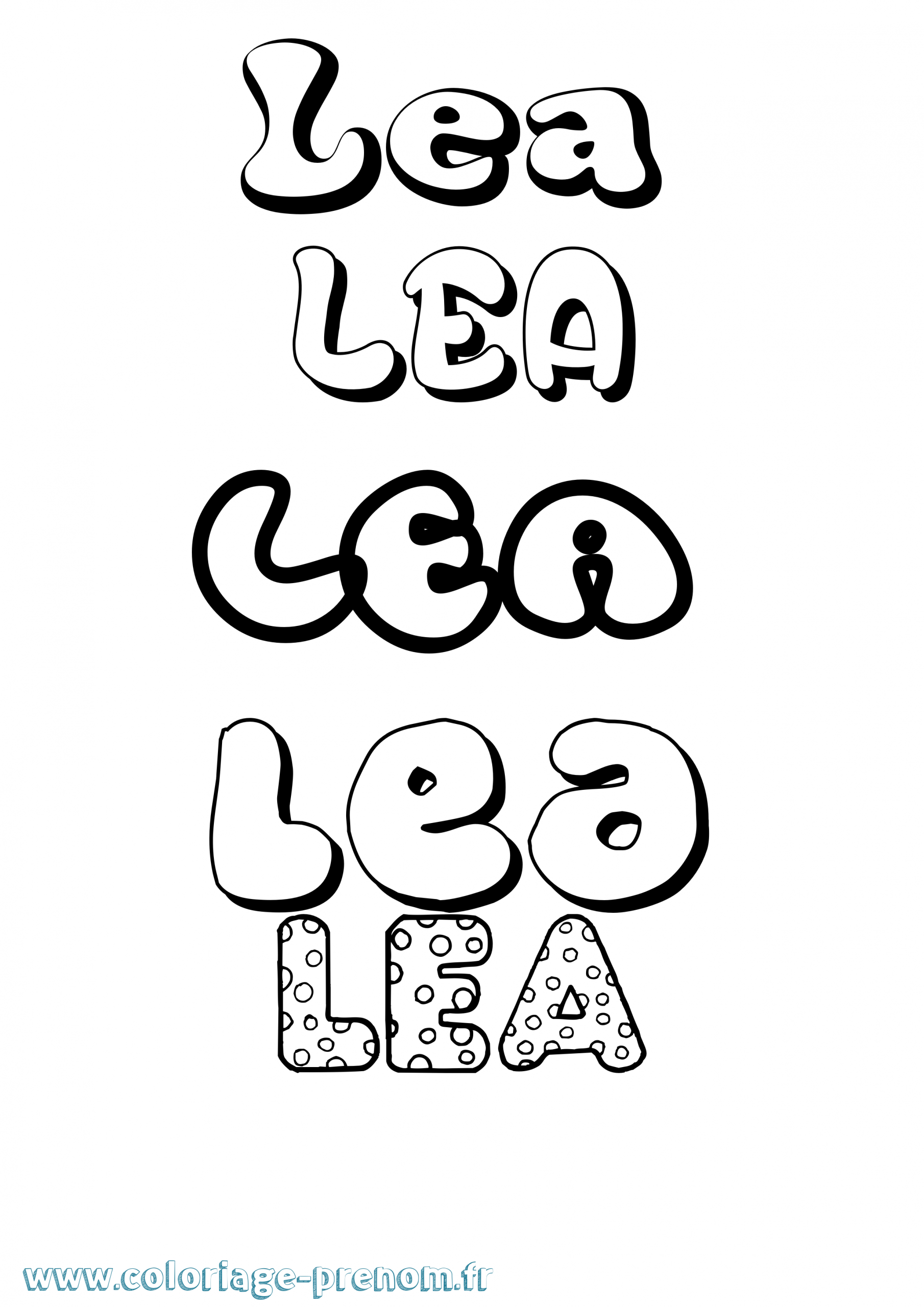Coloriage Du Prénom Lea : À Imprimer Ou Télécharger Facilement intérieur Coloriage Effet Or,