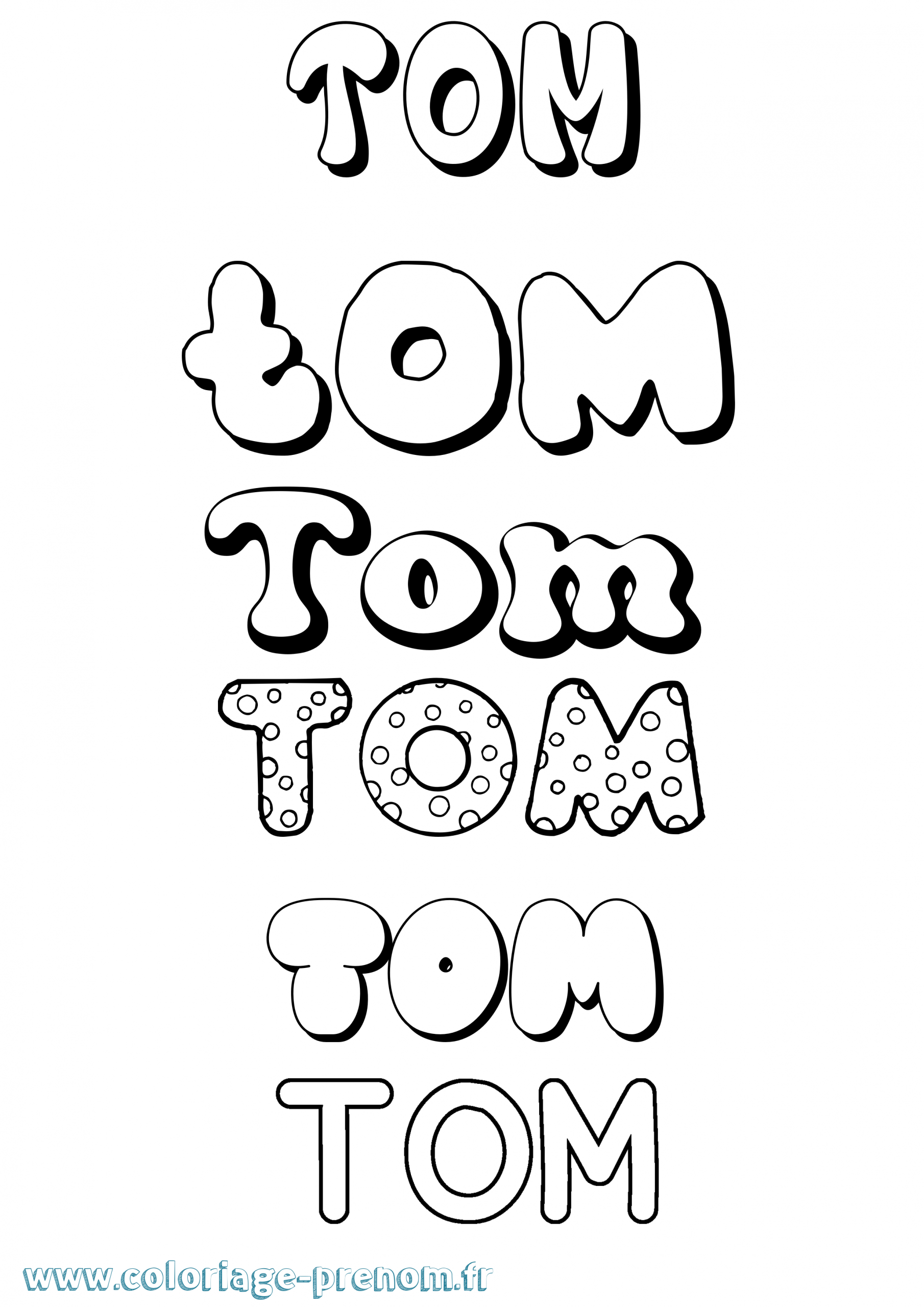 Coloriage Du Prénom Tom : À Imprimer Ou Télécharger Facilement serapportantà B Max Coloriage A Imprimer