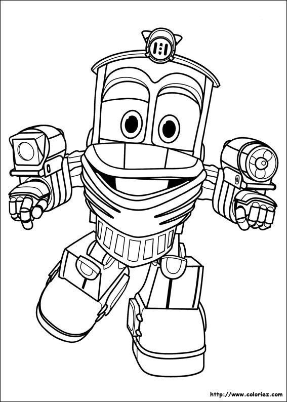 Coloriage - Duck Robot dedans Coloriage Robot