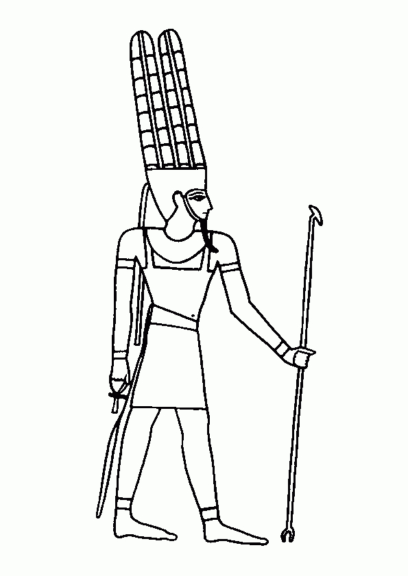 Coloriage Egypte 11 Sur Hugolescargot concernant Coloriage Dessin Egypte