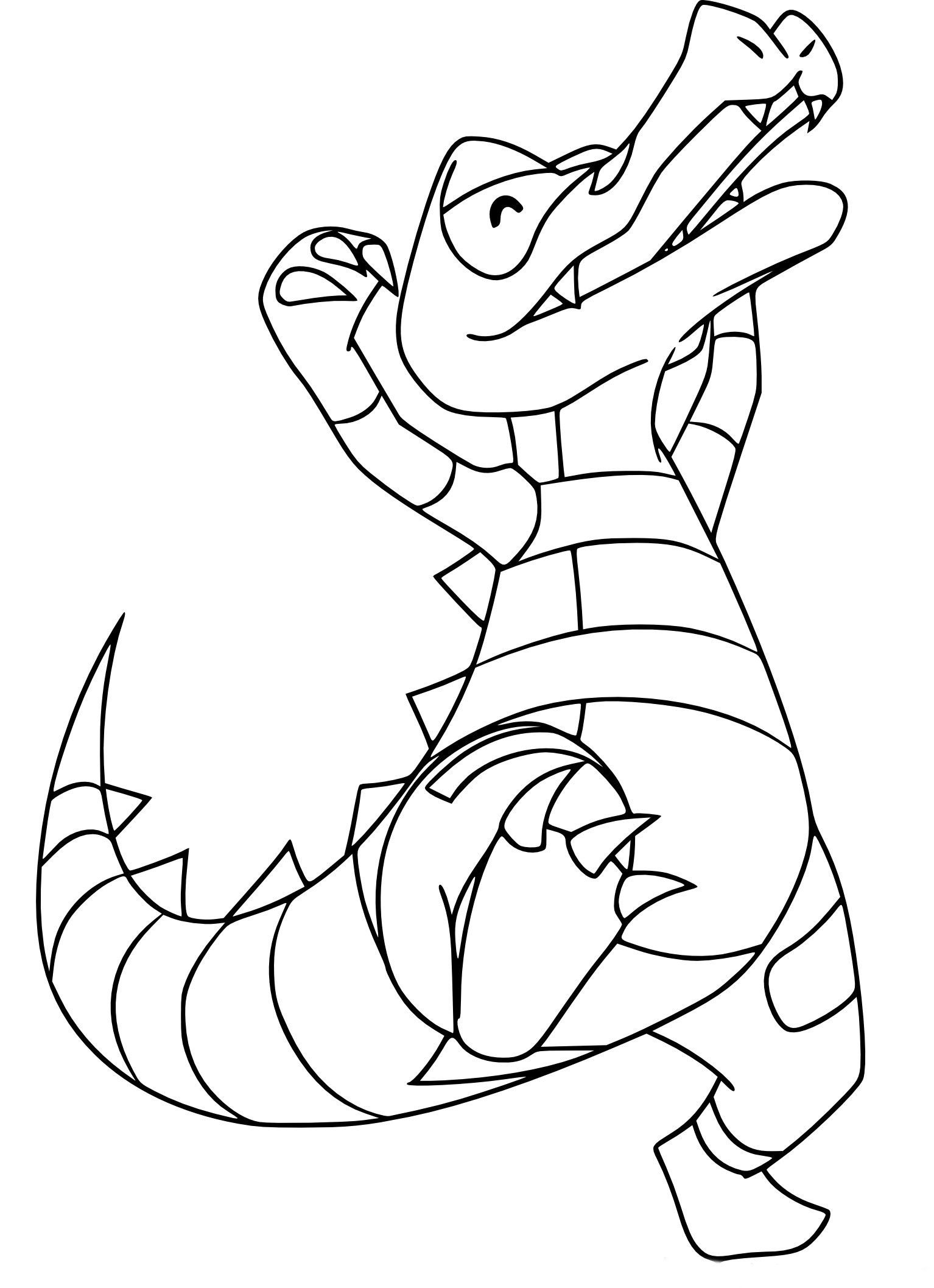 Coloriage Escroco Pokemon À Imprimer dedans Coloriage Pokémon,