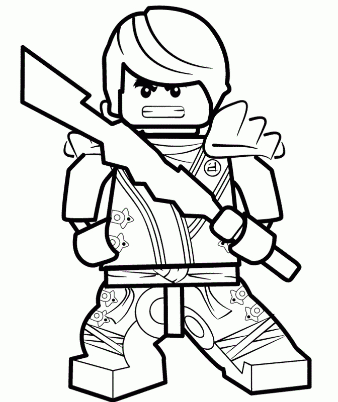 Coloriage Et Dessin De Ninjago À Imprimer avec &amp;amp;amp;É Go Dessin,