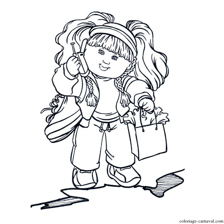 Coloriage Fille 7 Ans Dessin Gratuit - Coloriage Carnaval serapportantà Coloriage Pour 7 Ans,