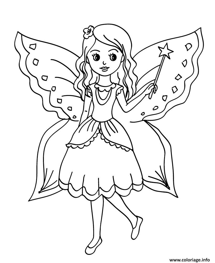 Coloriage Fille 8 Ans Fee Des Neiges Dessin Fille À Imprimer pour Coloriage 6 Ans Fille