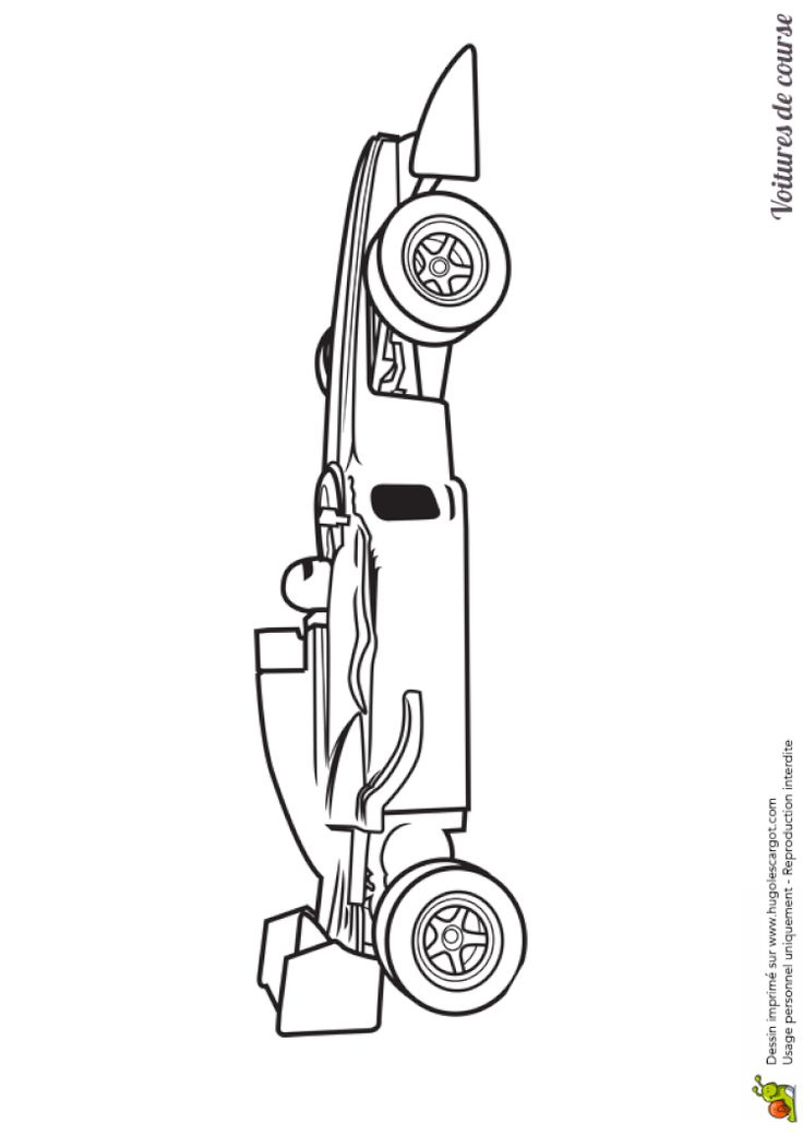 Coloriage Formule 1 Voiture De Course | Formule 1 Voiture destiné Formule 1 Coloriage