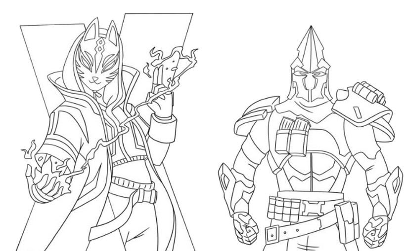 Coloriage Fortnite Saison 10 / Pin On Fortnite Coloring Pages serapportantà Fortnite Saison 5 Coloriage