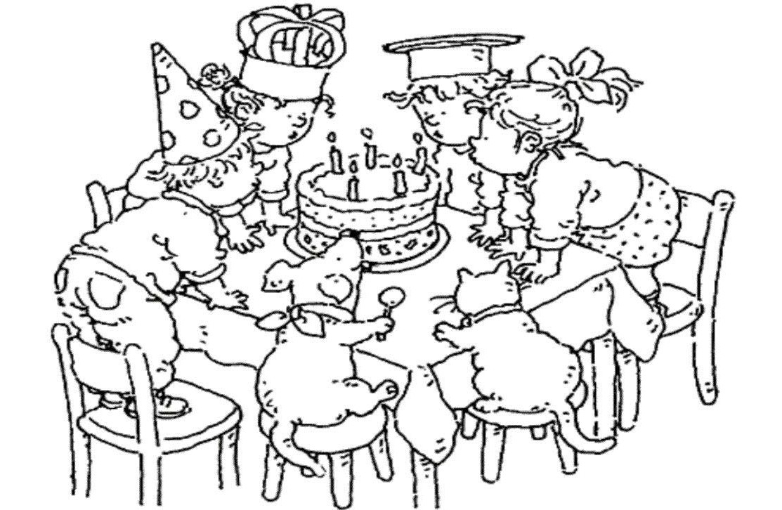 Coloriage Gateau Anniversaire 6 Ans | Haut Coloriage Hd dedans Coloriage Anniversaire 6 Ans