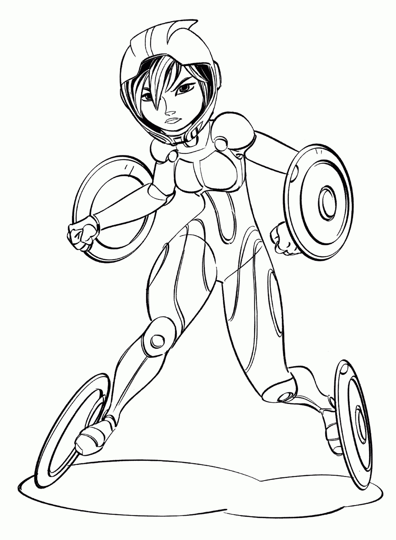 Coloriage - Gogo Tomago à Coloriage B Max