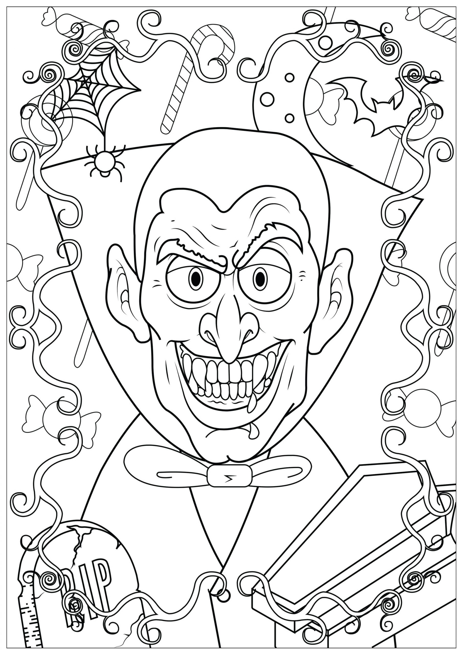 - Coloriage Halloween - Coloriages Pour Enfants destiné Coloriage Enfance,