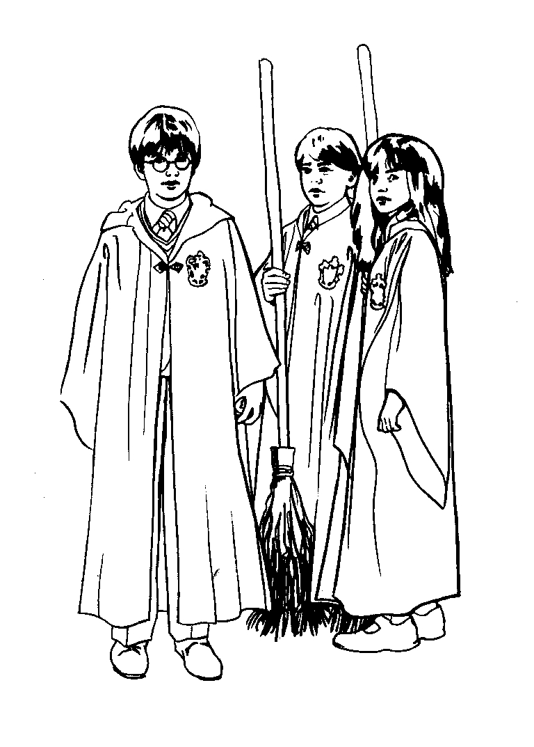 Coloriage Harry Potter #69519 (Films) - Album De Coloriages dedans Coloriage Harry Potter,