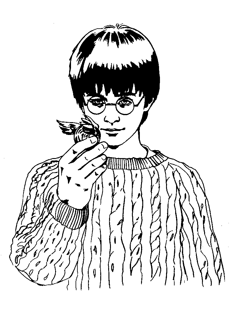 Coloriage Harry Potter #69668 (Films) - Album De Coloriages concernant Coloriage Dessin Harry Potter