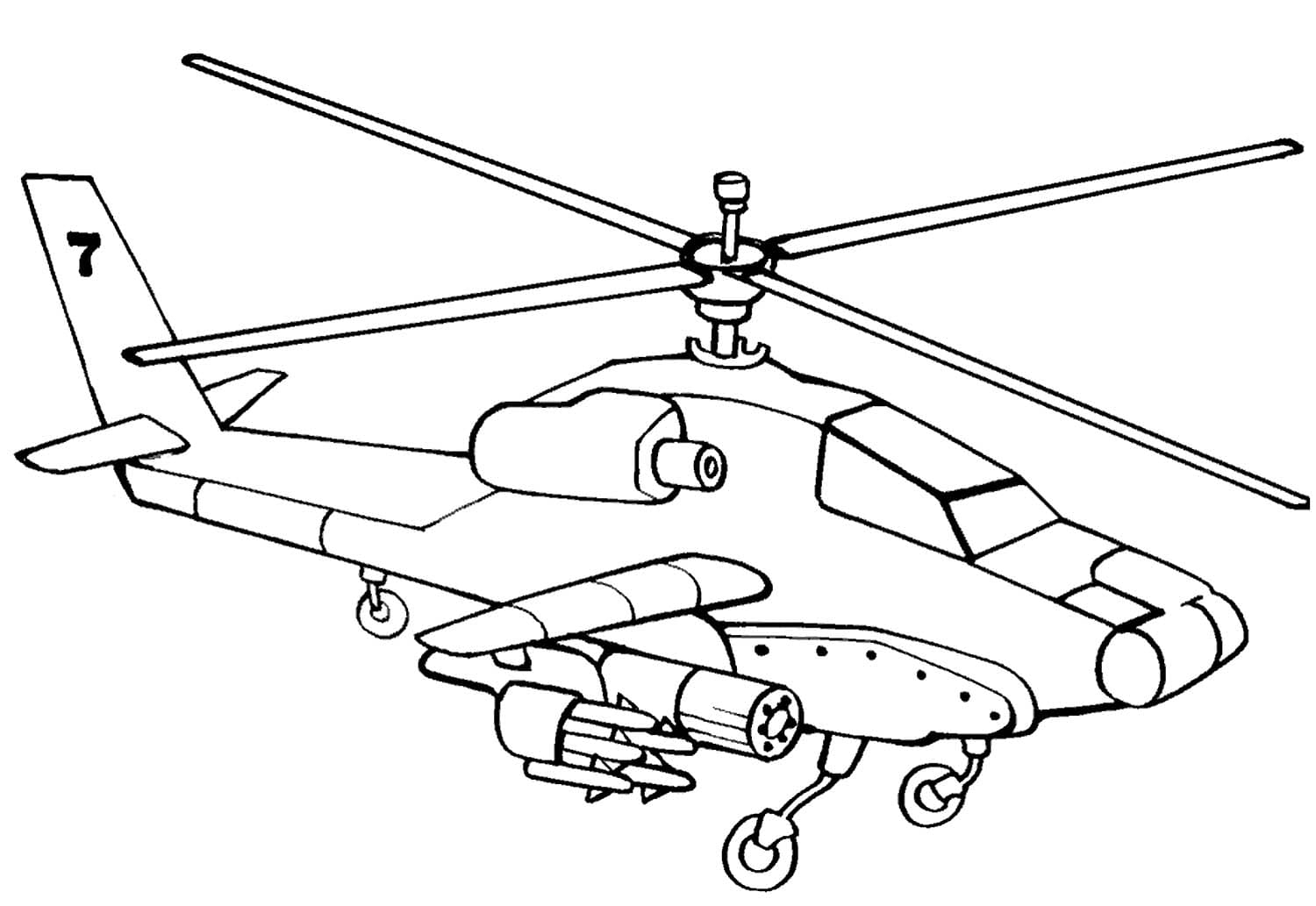 Coloriage Hélicoptère - 100 Coloriages Sur Wonder-Day serapportantà Coloriage Helicoptere