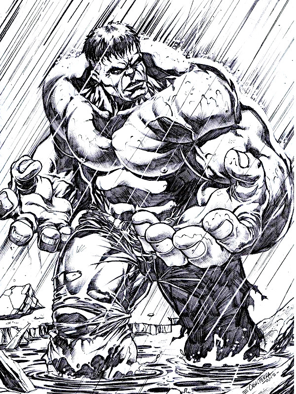 Coloriage Hulk : 20 Dessins Inédits À Imprimer Gratuitement à Coloriage Hulk