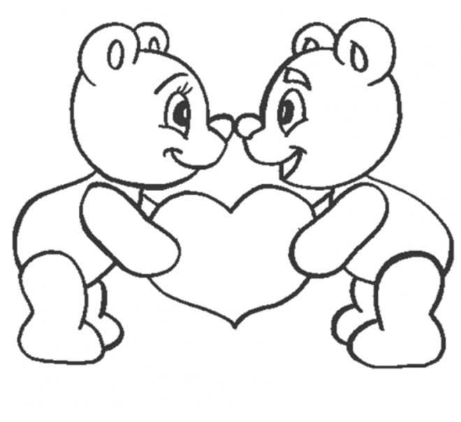 Coloriage I Love You Pour Enfant Dessin Gratuit À Imprimer à I Love You Dessin A Imprimer