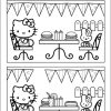 Coloriage Jeux A Imprimer Difference Hello Kitty Dessin concernant Coloriage 7 Ans À Imprimer