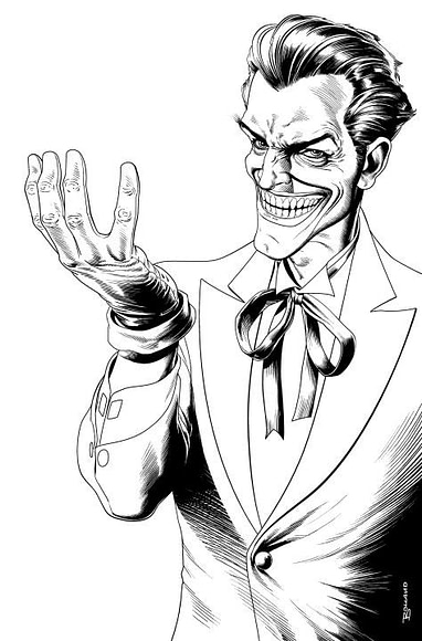 Coloriage Joker - Dessin Et Coloriage encequiconcerne Coloriage Joker,