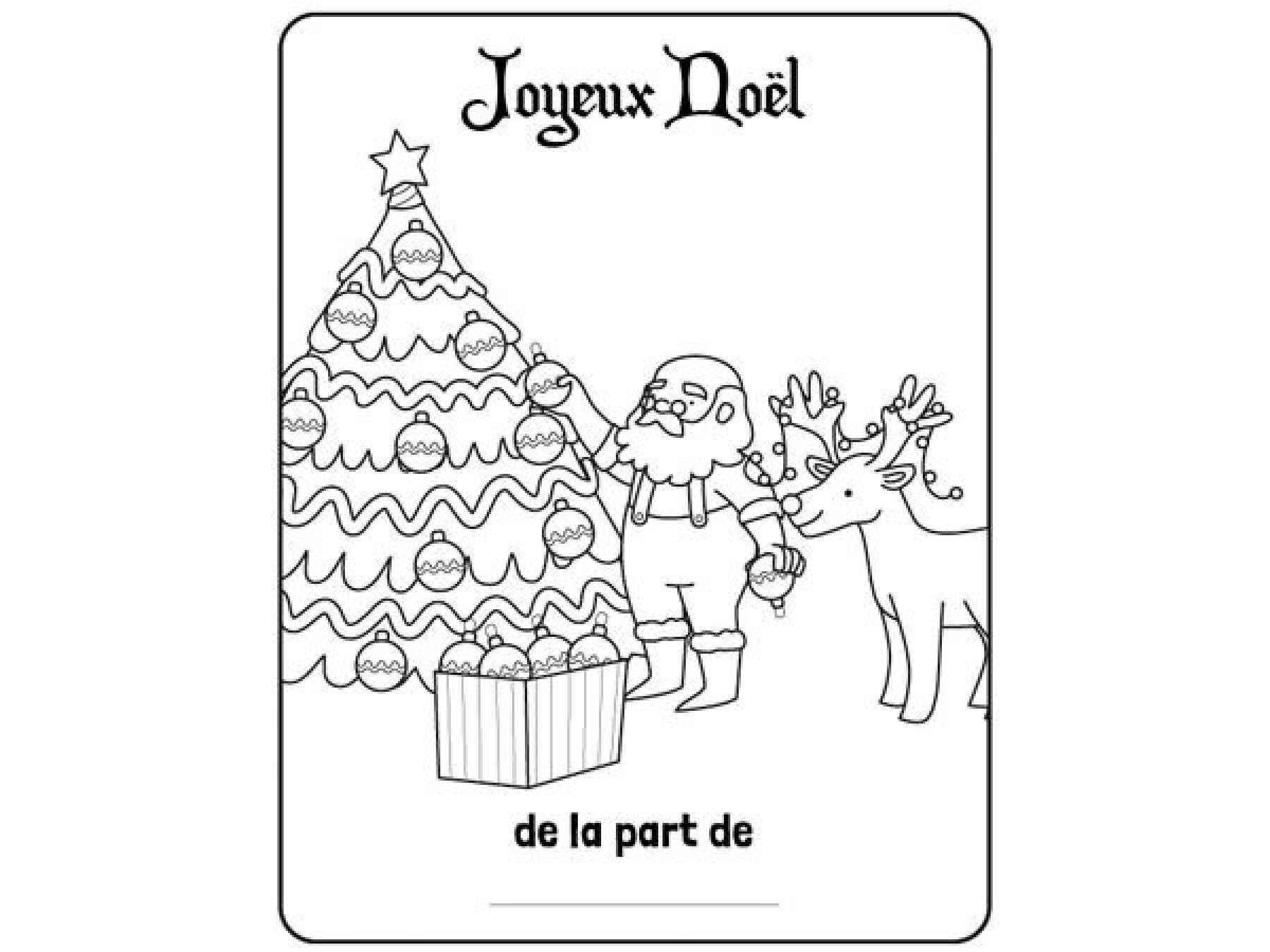 Coloriage : Joyeux Noël concernant Coloriage Noël,