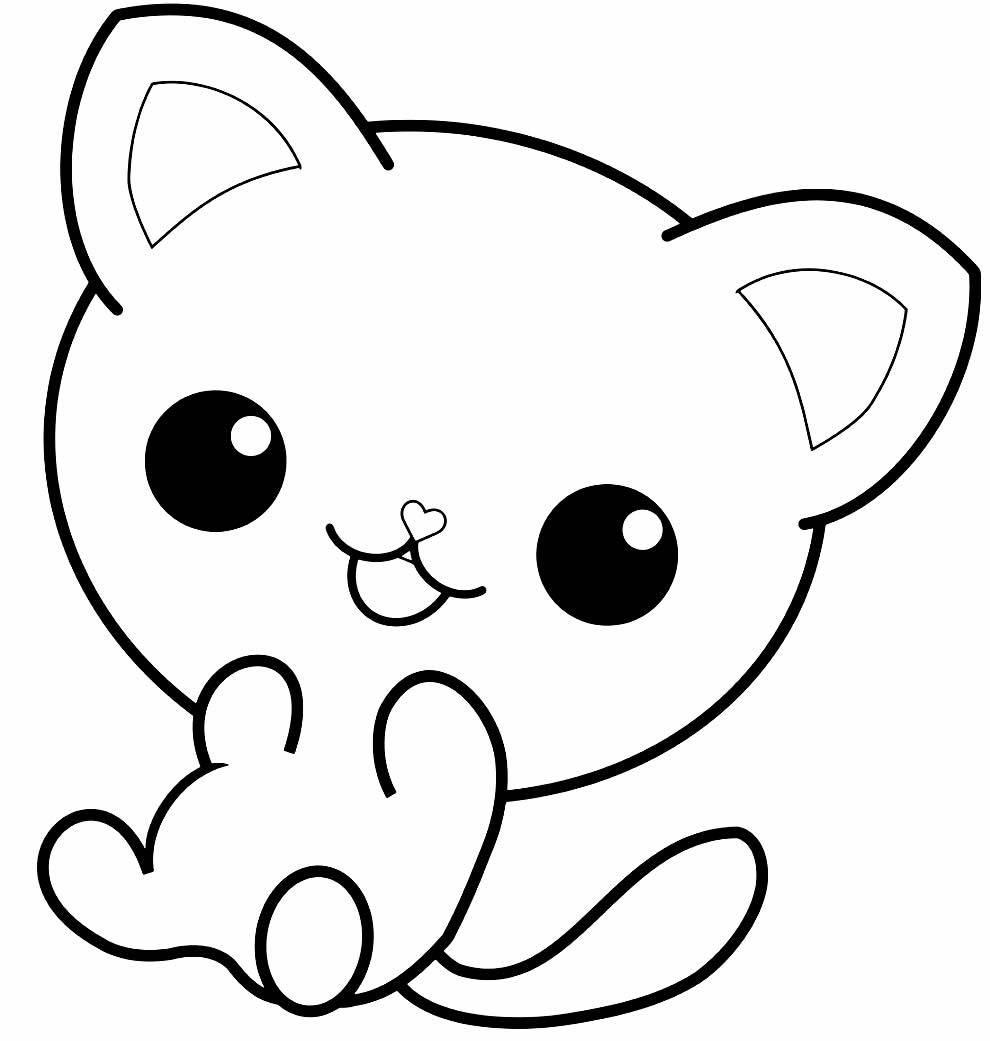 Coloriage Kawaii - Maison Bonte : Votre Guide &amp;amp; Magazine pour Coloriage Kawaii Animaux