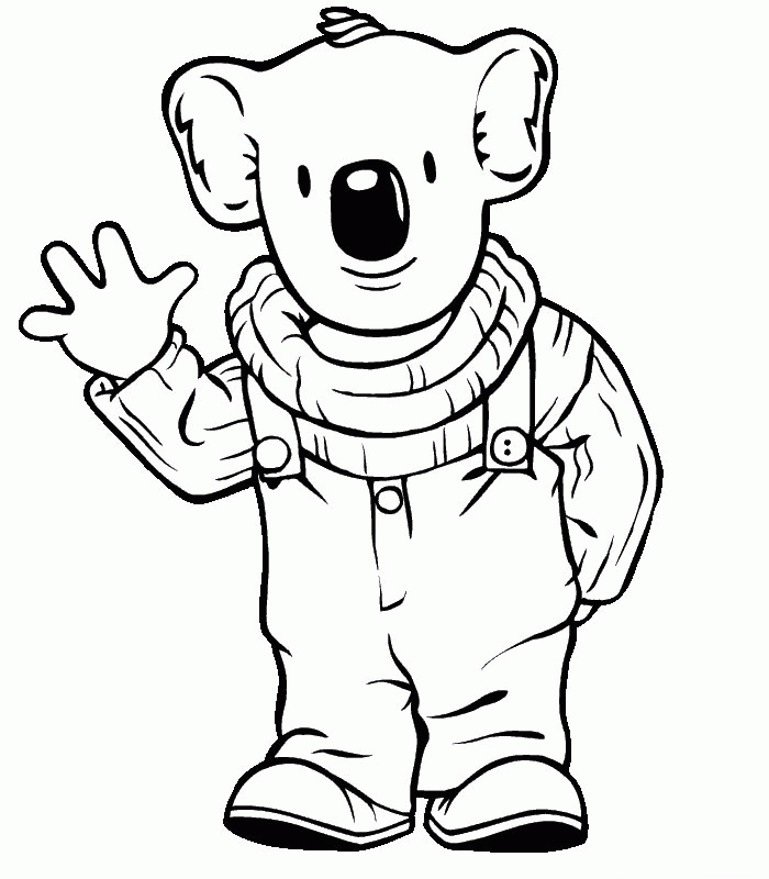 Coloriage Koala #9320 (Animaux) - Album De Coloriages encequiconcerne Coloriage Koala