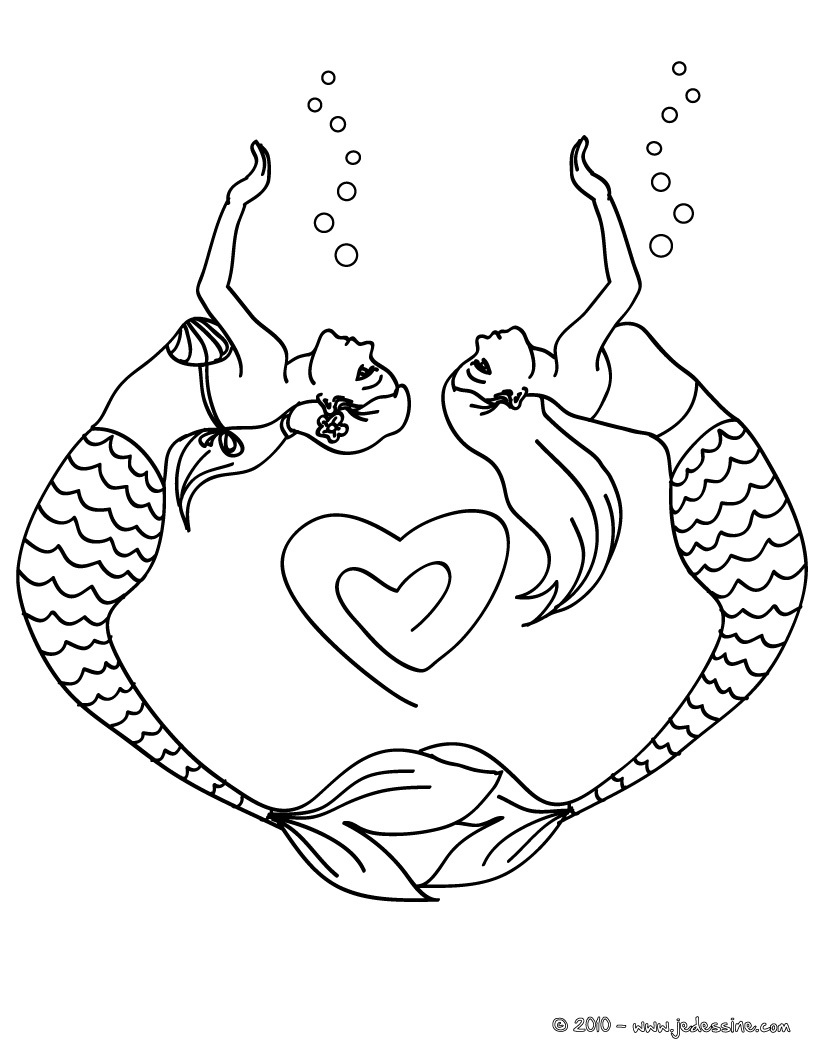 Coloriage La Petite Sirene 3 | Meilleur Coloriage Pour Les concernant Coloriage Sirène