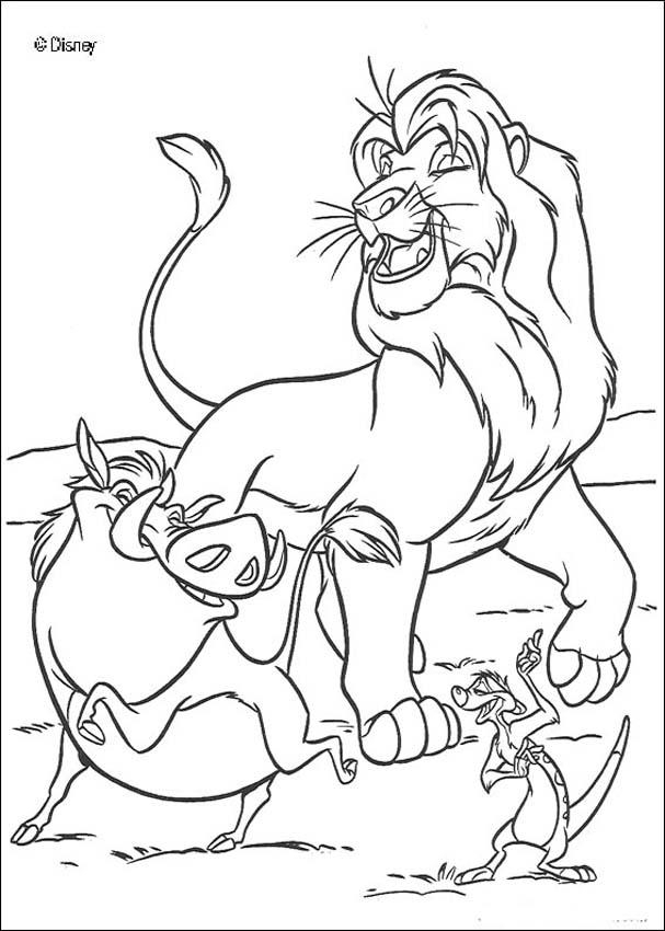 Coloriage Le Roi Lion #73755 (Films D&amp;#039;Animation) - Album dedans Coloriage Roi Lion,