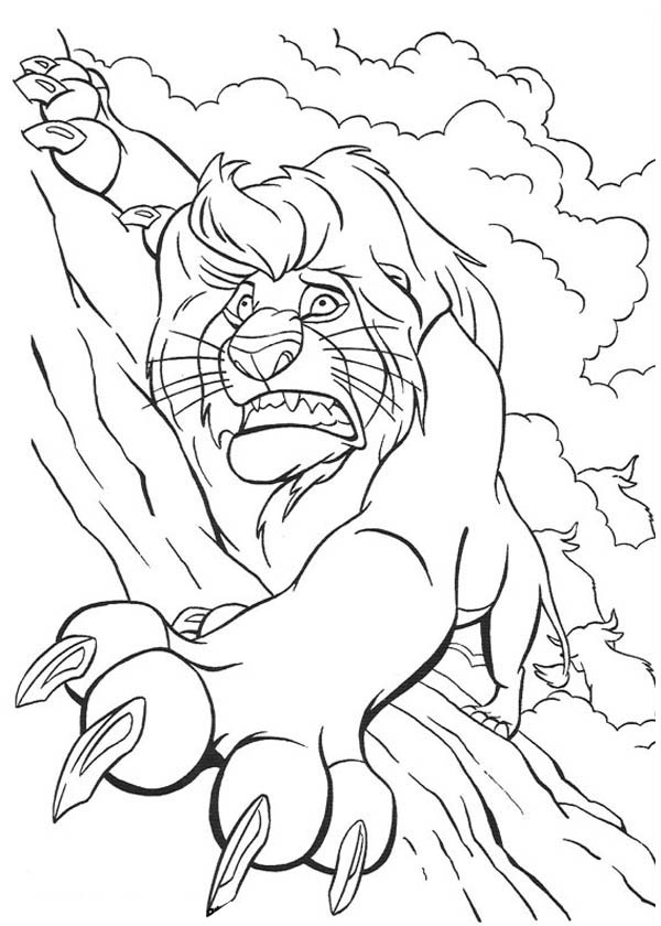 Coloriage Le Roi Lion #73867 (Films D&amp;#039;Animation) - Album pour Dessin Roi Lion