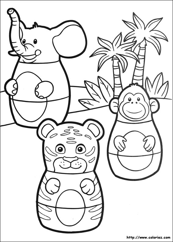 Coloriage - Les Animaux Du Zoo D&amp;#039;Higglyville pour Zoo Dessin Coloriage Animaux