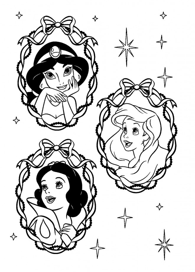 Coloriage Les Belles Princesses Disney Dessin Gratuit À concernant Imprimer Coloriage Disney