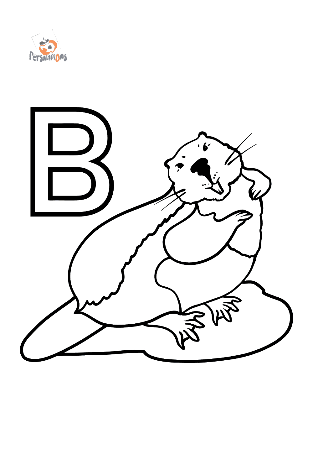 Coloriage - Lettre Anglaise B ♥ En Ligne Ou Imprimer pour Coloriage Magique Lettre B