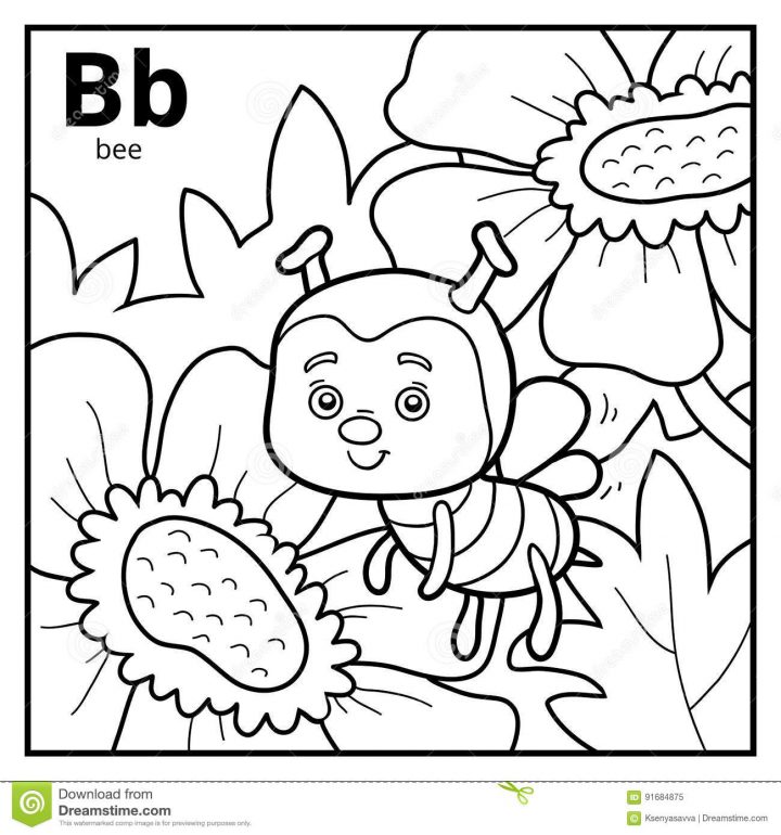 Coloriage Lettre B | Ohbq - Meilleurs Coloriage Drawings destiné B Coloriage