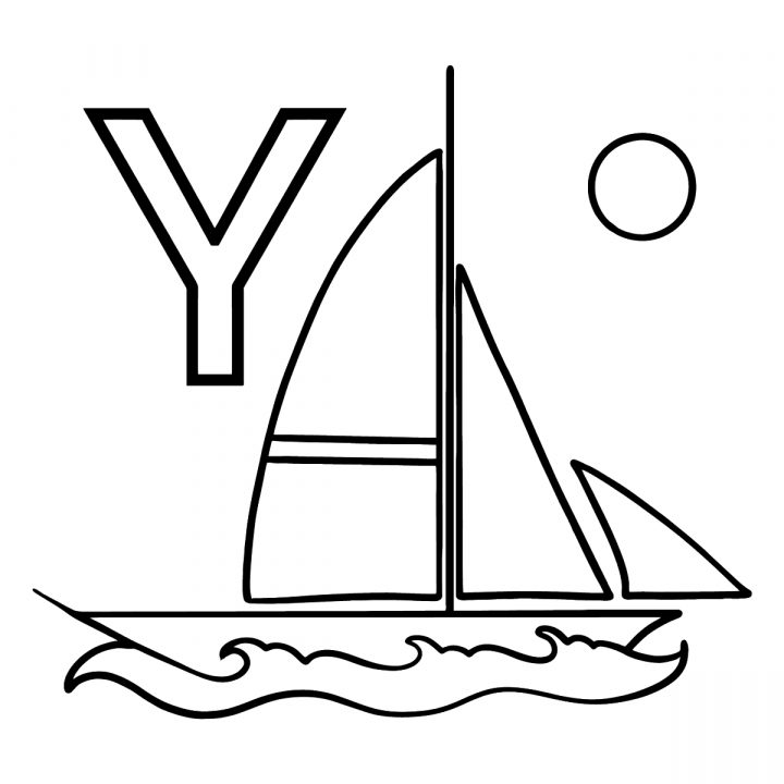 Colorier La Lettre E En Ligne pour Lettre Y Coloriage  Arouisse.com