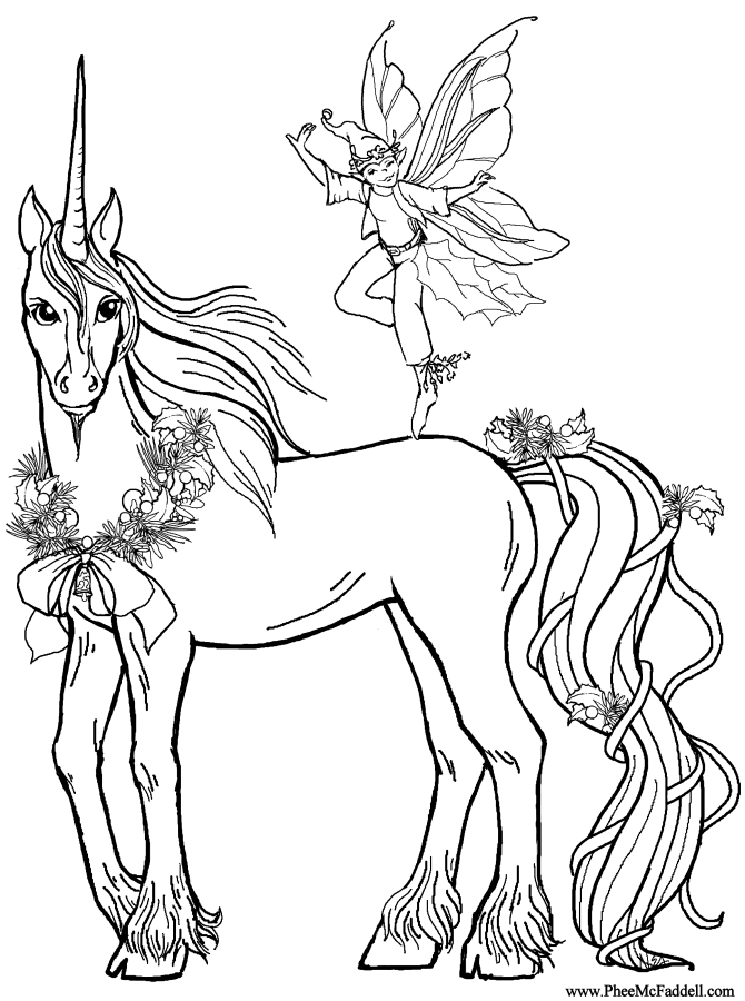 Coloriage Licorne #19430 (Personnages) - Album De Coloriages intérieur Dessin 0 Colorier Licorne