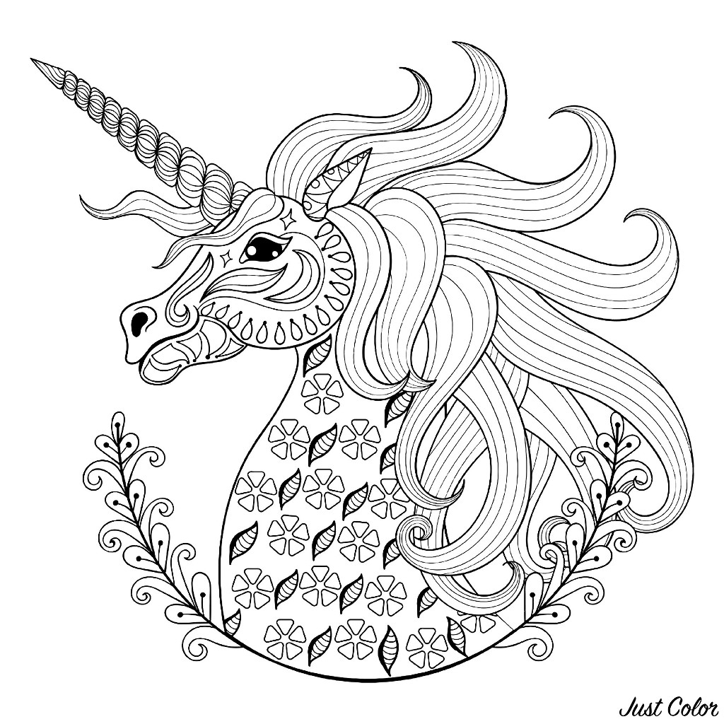 Coloriage Licorne : Dessin De Licorne Kawaii À Imprimer pour Coloriage Licorne 0 Imprimer