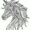 Coloriage Licorne Mandala Pour Adulte Difficile Dessin avec Coloriage Unicorn A Imprimer