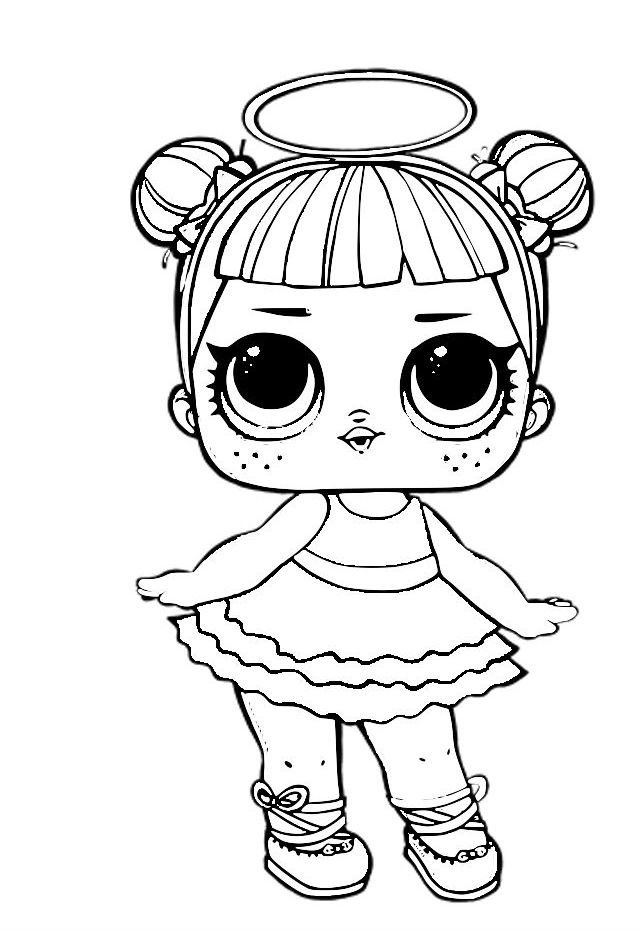 Coloriage Lol - Coloriage Poupeé Lol Omg A Imprimer dedans Coloriage Lol,