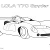 Coloriage Lola T70 Spyder 1966 Dessin Voiture De Course À dedans Coloriage Voiture De Course