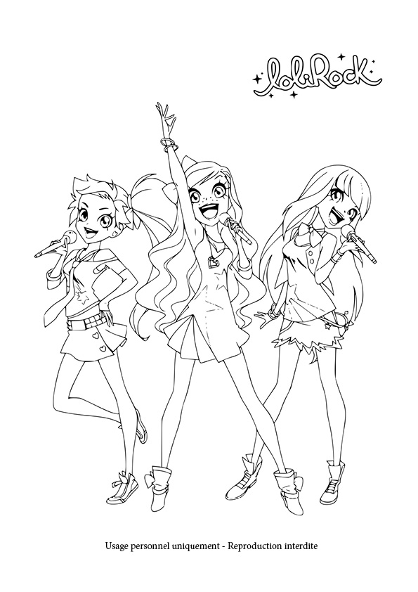 Coloriage Lolirock Talia A Imprimer • Auparadisducoloriage serapportantà Coloriage Des Lolirock