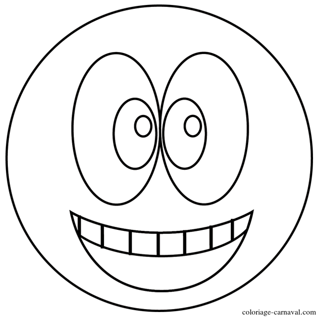 Coloriage Lumiere De Noel Dessin Gratuit - Coloriage Carnaval tout Coloriage Dessin Smiley