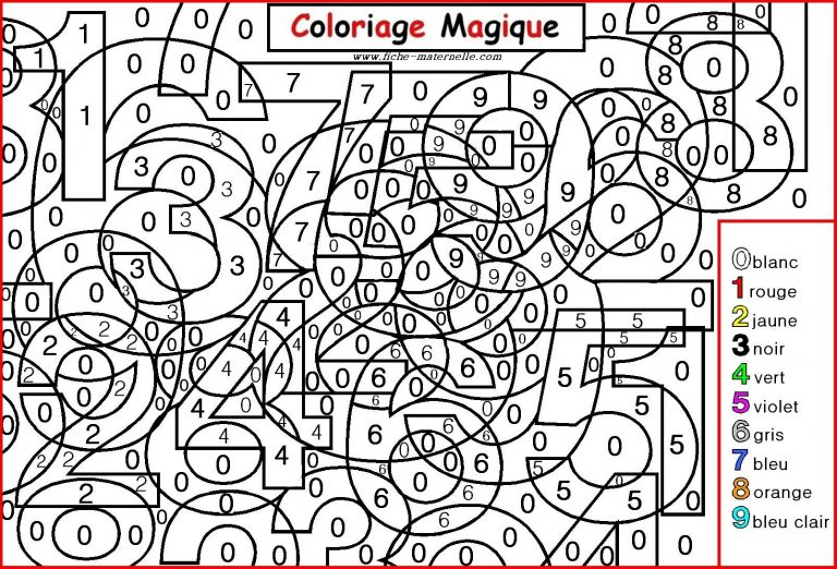 Coloriage Magique 6 Ans - Primanyc à Coloriage De 6 Ans,