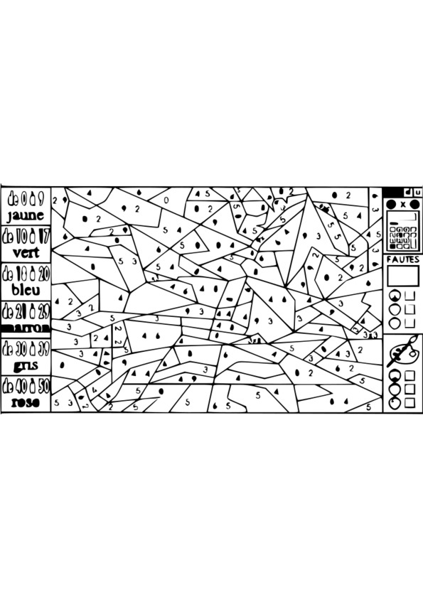 Coloriage Magique 8 Ans tout Table De 8 Coloriage Magique