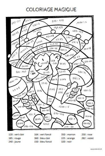 Coloriage Magique Complément À 100 / Coloriage Fr avec Coloriage Magique J