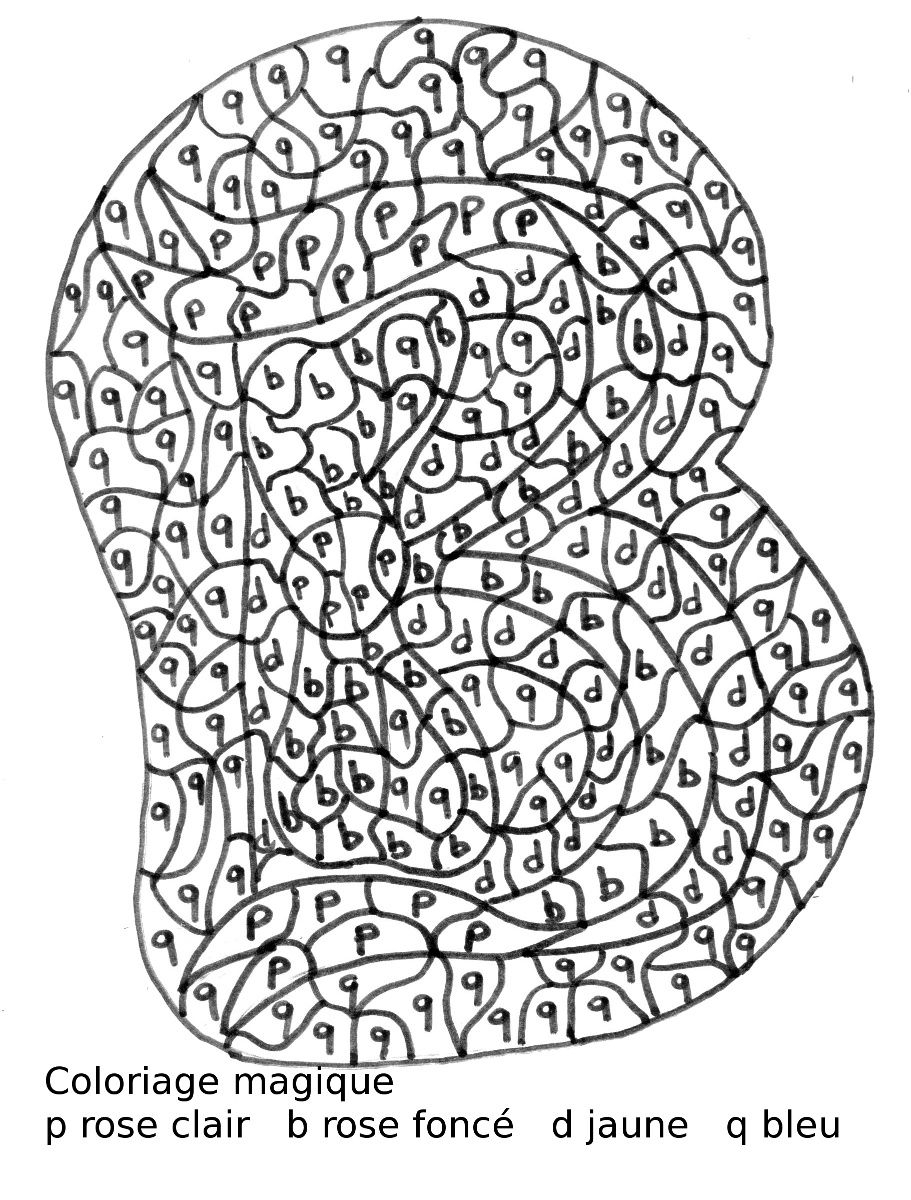 Coloriage Magique Grande Section Lettres # concernant Coloriage Magique Lettre G