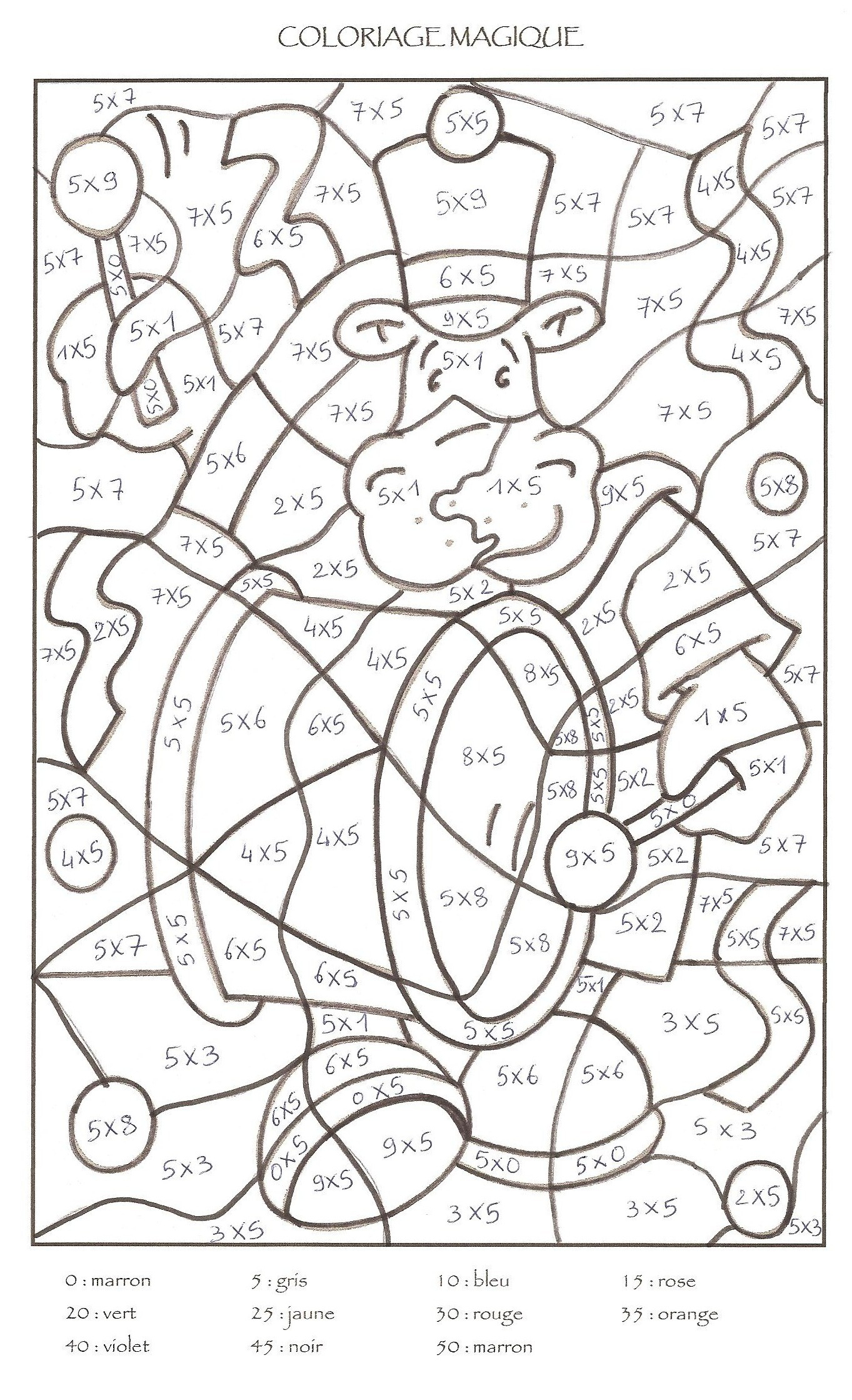 Coloriage Magique Gs À Imprimer - Greatestcoloringbook tout Coloriage Gs