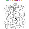 Coloriage Magique - Le Lapin De Pâques Se Repose serapportantà Coloriage Magique Maternelle